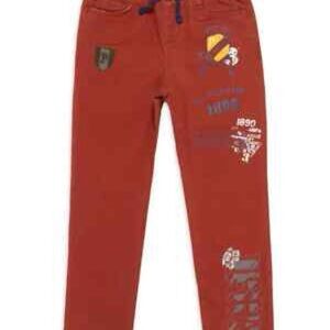 US Polo ASSN Twill Pants Extra Large 14-16 Red Elastic Waist Drawstring Stretch